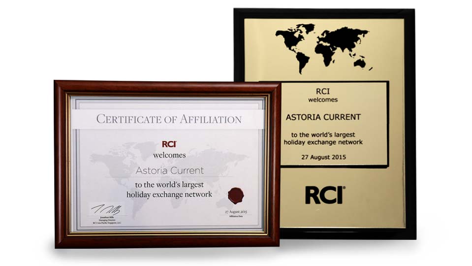 Certificate of Affiliation - Astoria Current, 2015