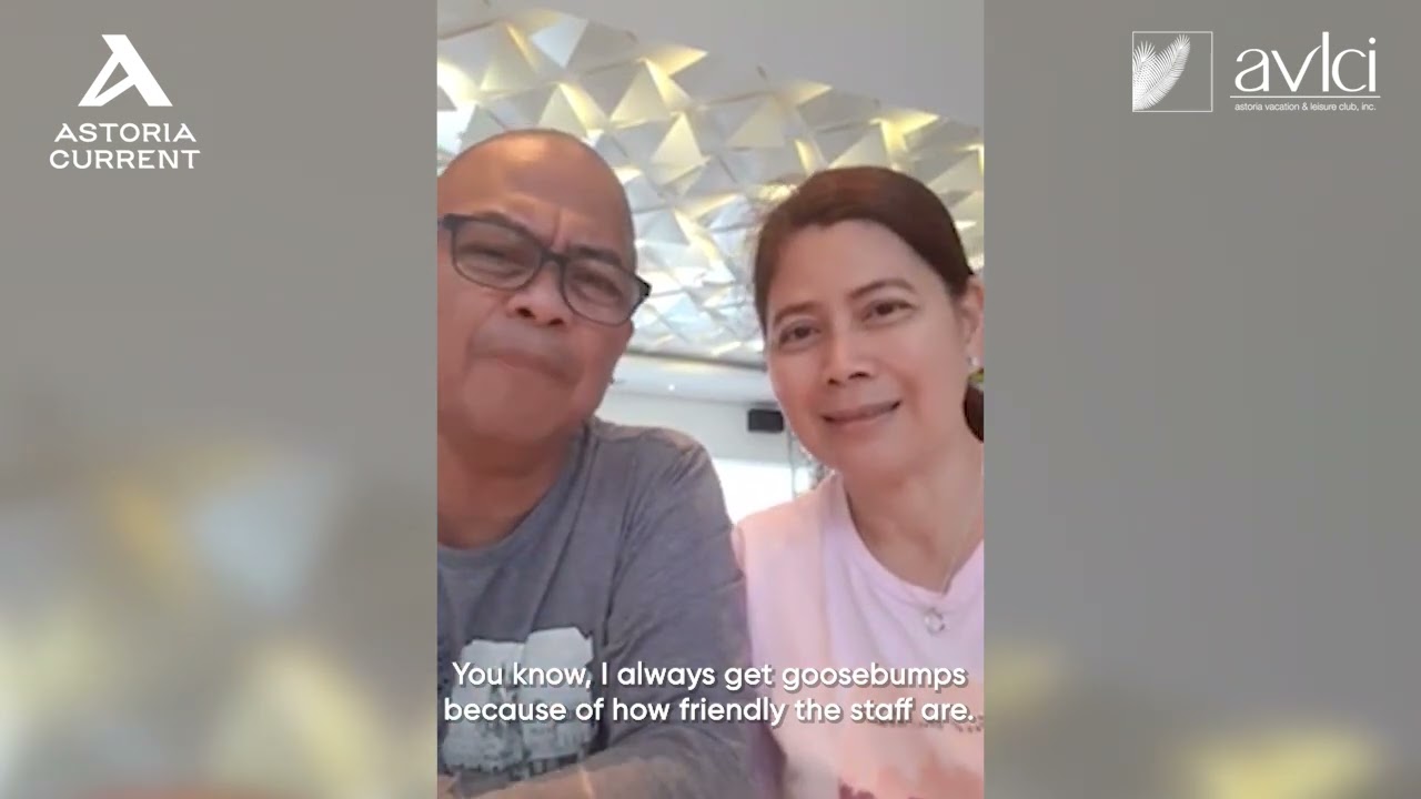 AVLCI Happy Members: Mr. Remando Arcibal and Ms. Concepcion Elena De Leon